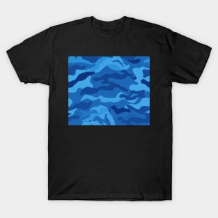 Blue Navy Camo T-Shirt